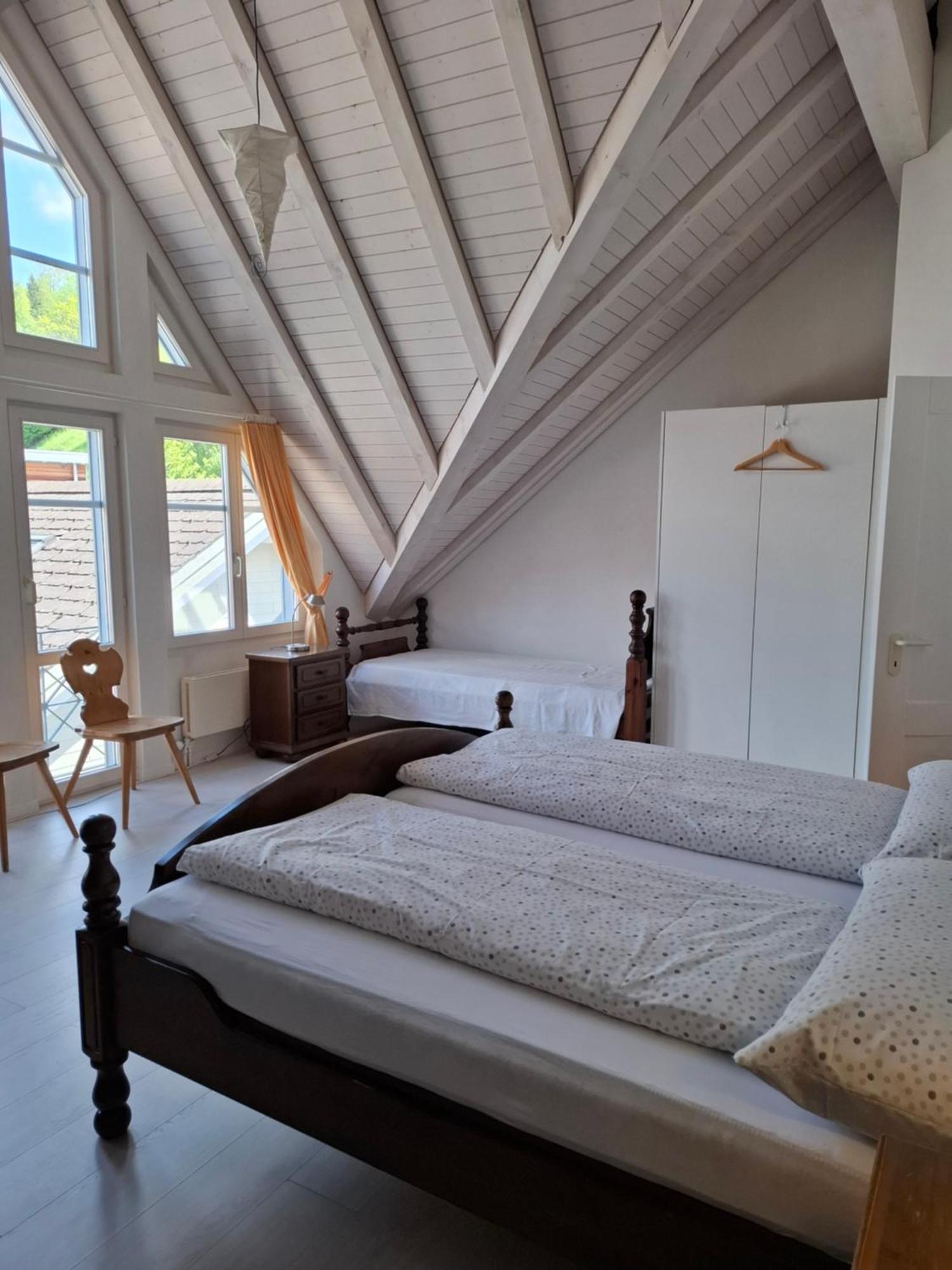 Zwinglis Ferienwohnung Nesslau Buitenkant foto
