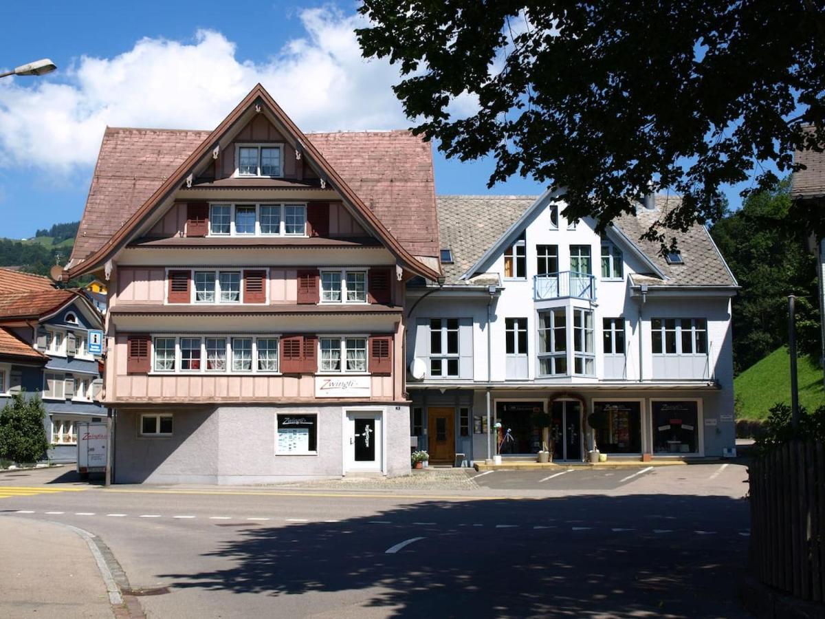 Zwinglis Ferienwohnung Nesslau Buitenkant foto