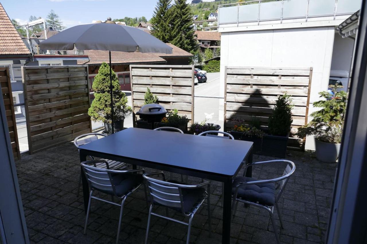 Zwinglis Ferienwohnung Nesslau Buitenkant foto